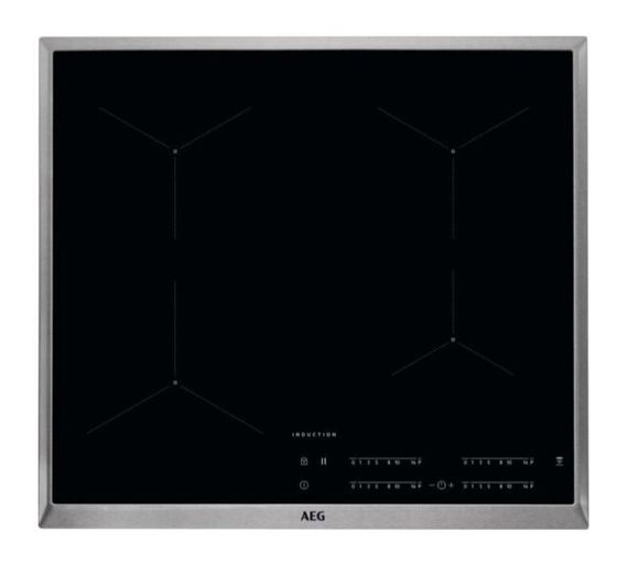 Индукционная варочная панель AEG IKB64431XB черный