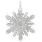 Украшение новогоднее &quot;Снежинка&quot;, L13,5 W0,4 H13,5 см