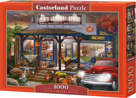 Castorland Puzzle 1000 Jeb&#39;s general store CASTOR