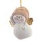 Фигурка декоративная подвесная "Снеговик",   L5,5 W4,5 H7,5 см, 2в.