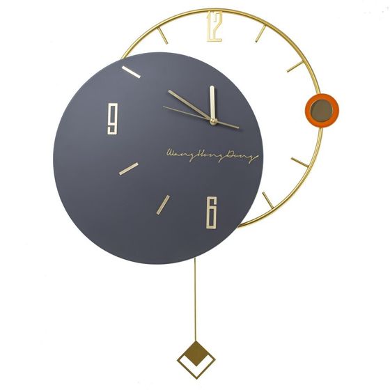 Часы настенные декоративные, Д53 Ш4,5 В70 см, (2xАА не прилаг.)