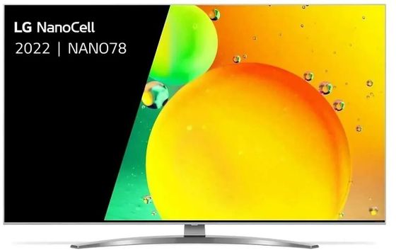 Телевизор LED 43&quot; LG 43NANO786QA.ARUB NanoCell серый 4K UltraHD SmartTV