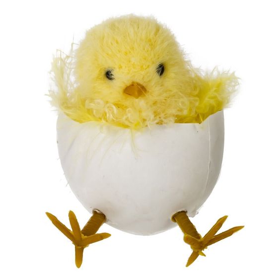 Изделие декоративное подвесное &quot;Цыпленок&quot; (блок 6шт), L7 W5 H7 см, 3в.