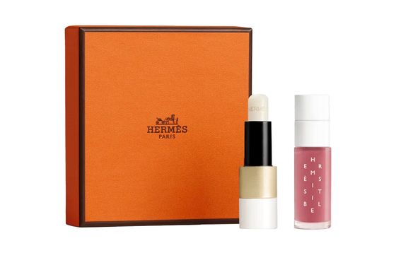 HERMES Lip Balm Lip Stain Makeup Sets Easy To Color Two-Piece Set