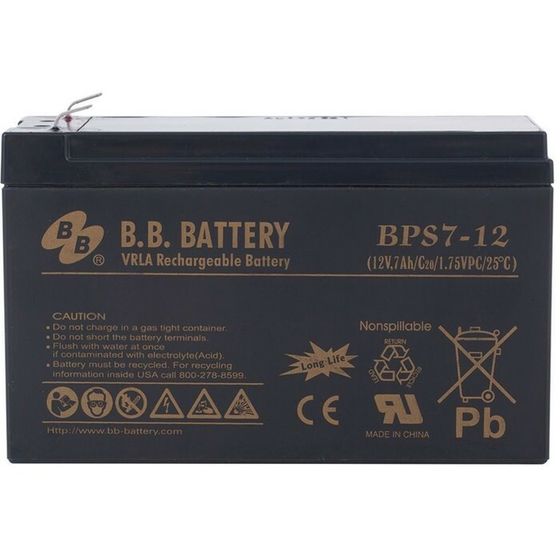 Батарея для ИБП BB BPS 7-12, 12 В, 7 Ач
