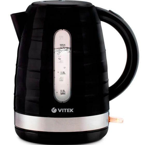 Чайник электрический Vitek VT-1174 (MC) 1.7л 2200Вт черный