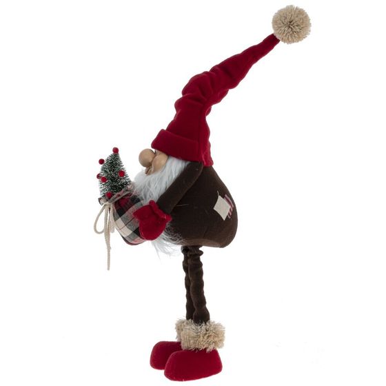 Игрушка набивная &quot;Гном&quot; (телескопические) (3xLR44), L21 W23 H78/35 см, 2в.