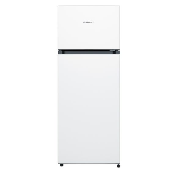 Холодильник Kraft KF-DF340W белый (двухкамерный) верхняя морозилка