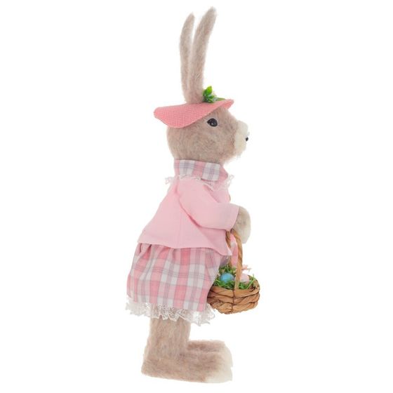 Фигурка декоративная &quot;Заяц&quot;, L15 W15 H46 см