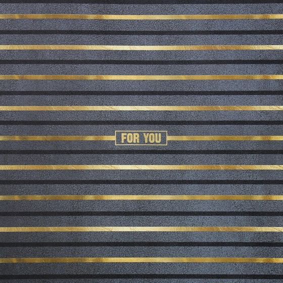 !Бумага упаковочная 2 листа глянцевая «For you», 60 × 90 см.