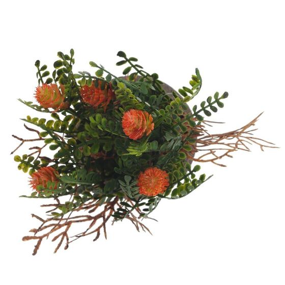 Цветочная композиция, L9 W9 H18 см