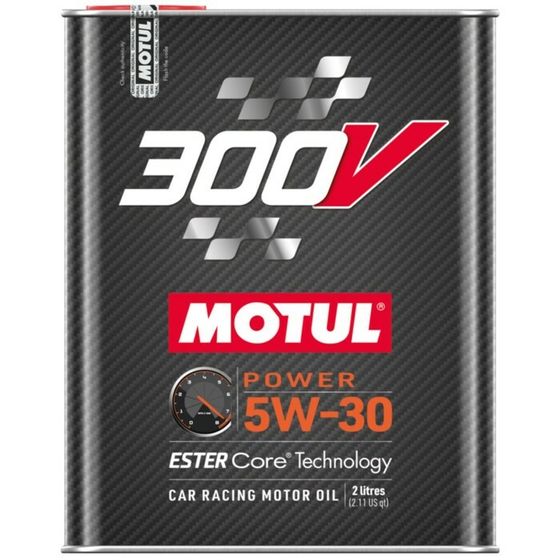 Масло моторное Motul 300V Power 5w-30, синтетическое, 2 л