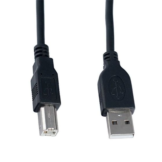 Кабель Perfeo USB 2.0 A(m) - В(m) 5 м черный (U4104)