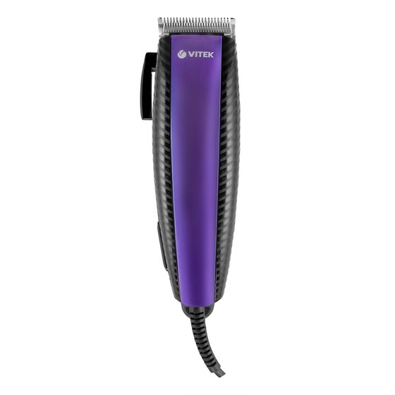 Машинка для стрижки Vitek VT-1357 VT сеть (насадок 4шт) фиолетовый
