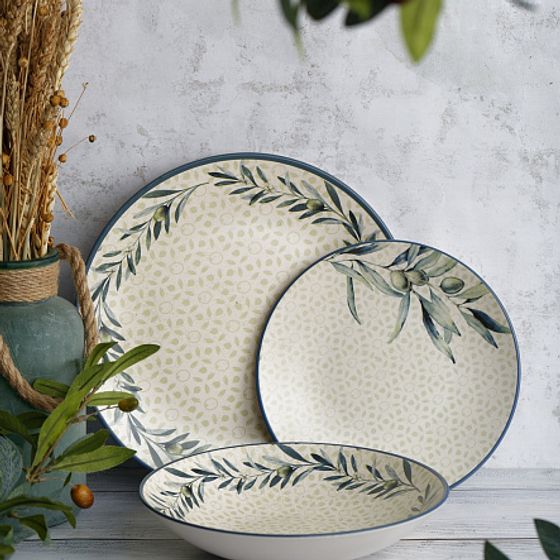 Тарелка суповая OLIVE 21см