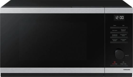 Микроволновая печь Samsung MG23DG4524ATBW 23л. 800Вт нержавеющая сталь/черный