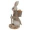 Фигурка декоративная "Заяц с цыпленком", L11 W7 H15 см