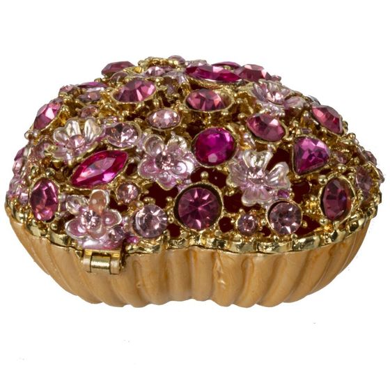 Шкатулка &quot;Сердце&quot;, L5,5 W5,5 H3,5 см