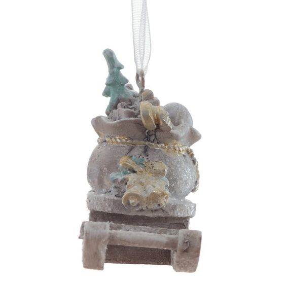 Изделие декоративное подвесное &quot;Сани&quot;, L7 W2,5 H5 см