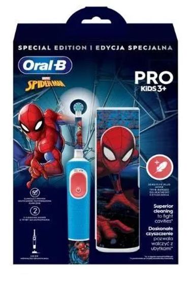 Зубная щетка электрическая Oral-B Vitality D103 SPIDERMAN + CASE