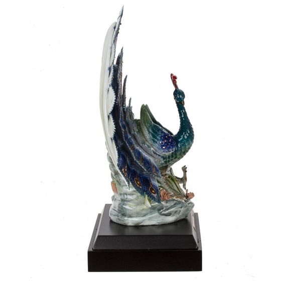 Фигурка декоративная "Павлин", L26 W13 H30 см