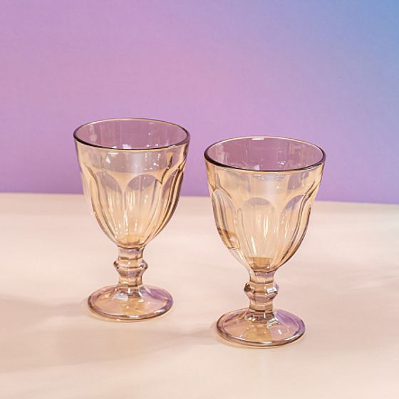 Набор бокалов для вина РОМАН ЗОЛОТОЙ МЁД 2шт 240мл