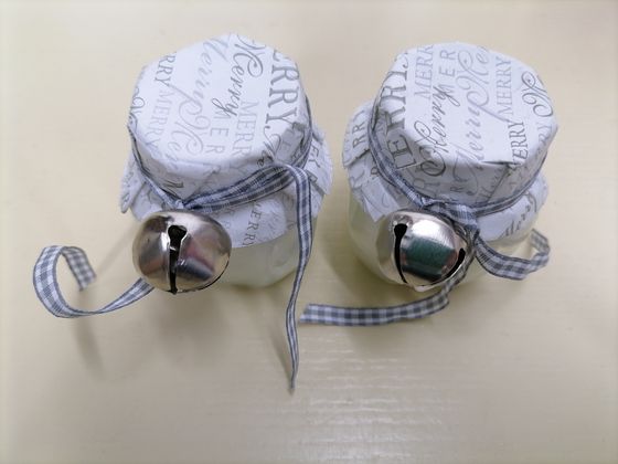 !09 НАБОР 3 ШТУКИ - Свеча Merry Christmas 6,5 х 6 х 5 см. ваниль