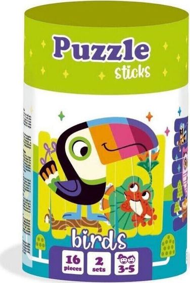 Roter Kafer Puzzle sticks. Ptaki