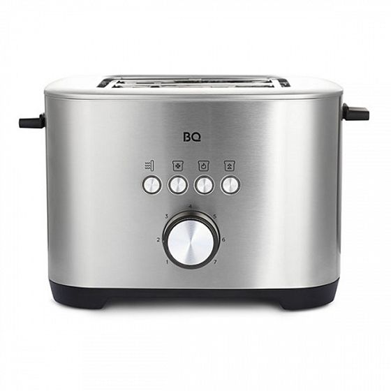 Тостер BQ T1010 Steel-Black 800Вт