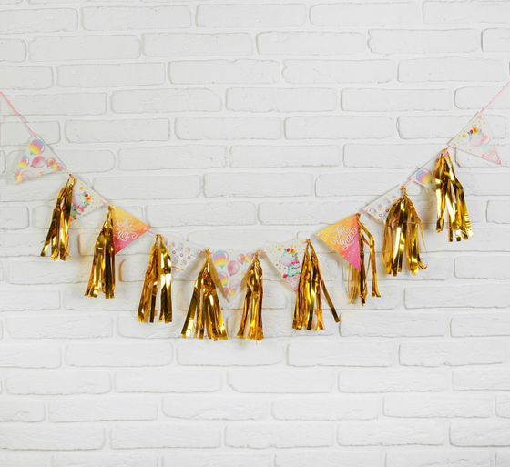 !Гирлянда с тишью «Ты чудо», 13,5 х 22 см