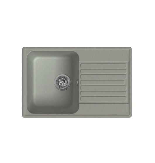 Мойка LEX GENEVA 740 SPACE GRAY 74х48 кварц серый