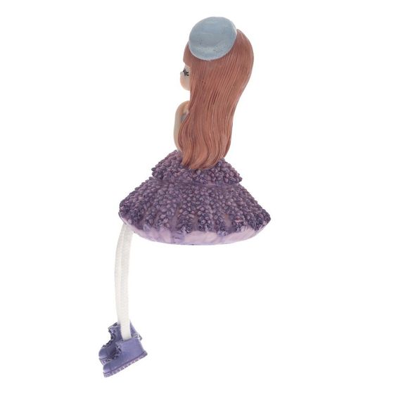 Фигурка декоративная &quot;Девочка&quot;, Д9,5 Ш9,5 В14 см, 2в.