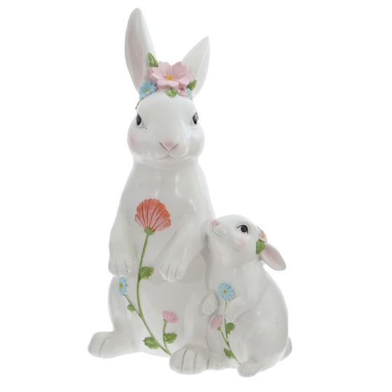 Фигурка декоративная &quot;Зайцы&quot;, L15 W12 H26 см