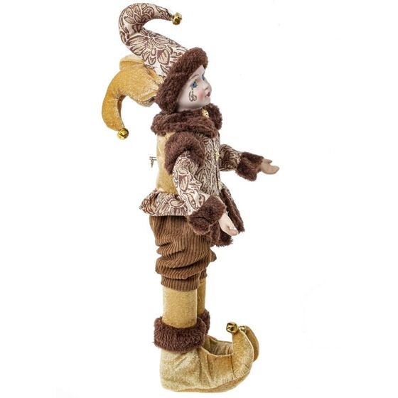 Игрушка мягконабивная &quot;Клоун&quot; (музыкальный), L19 W15 H49 см