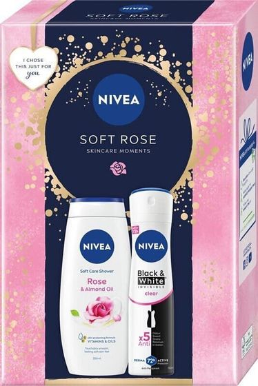 Nivea NIVEA Soft Rose Zestaw prezentowy (01824)