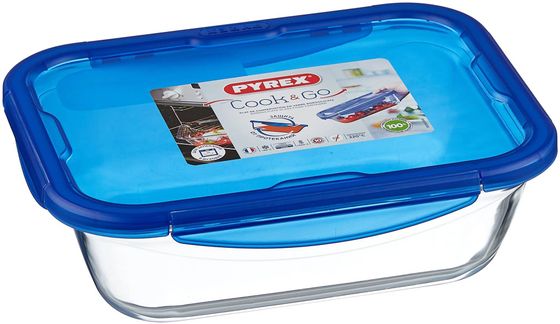 Форма для запекания Pyrex 283PG00ST Cook&amp;Go 30х22х9см прозрачный/синий