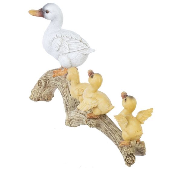 Фигурка декоративная &quot;Утка с утятами&quot;, L24 W7 H13,5 см