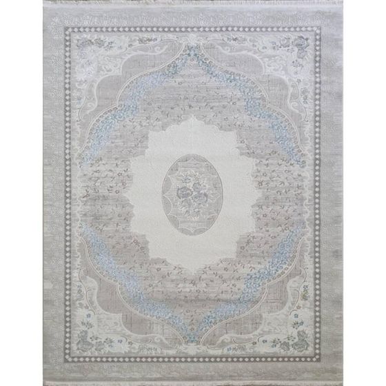 Ковёр прямоугольный Amatis Lux 36548A, размер 150x300 см, цвет l.beige / blue