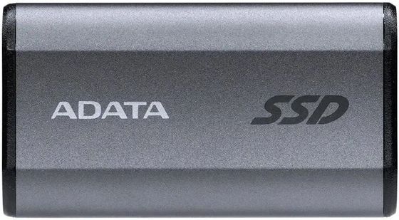 Внешний SSD 500Gb ADATA USB-C AELI-SE880-500GCGY SE880 2.5&quot; серый
