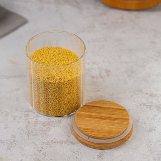 Банка для хранения сыпучих продуктов LINA 470мл