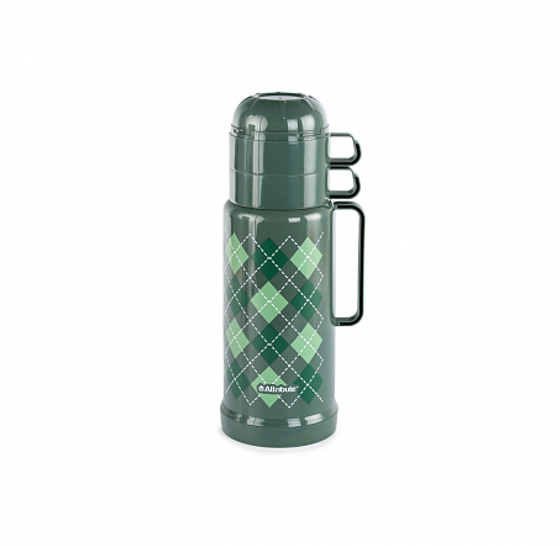 Термос ORIENTAL 1л 2 чашки