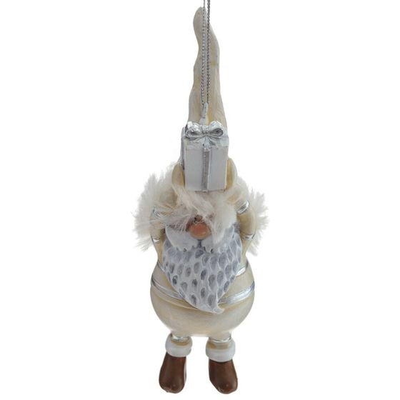 Изделие декоративное подвесное &quot;Дед Мороз&quot;, L5 W4 H12 см, 2в.