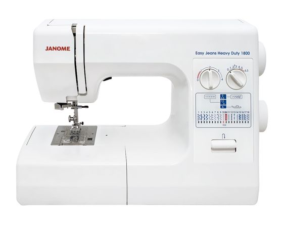 Швейная машина Janome Easy Jeans Heavy Duty 1800 белый