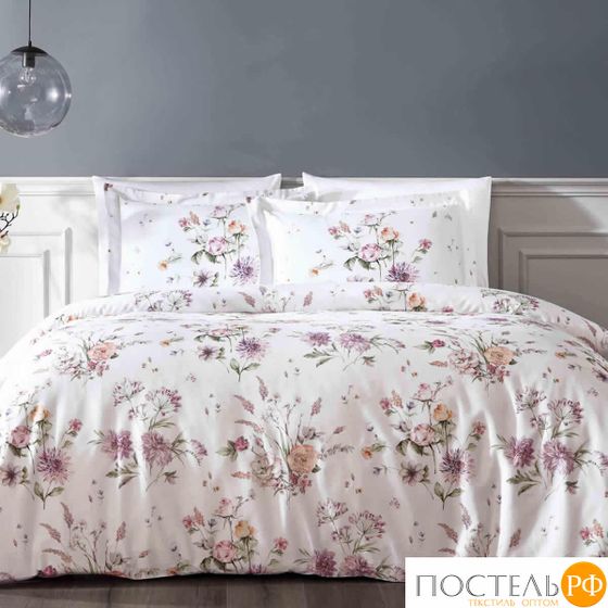 NT4449D2 Комплект постельного белья Tivolyo home SWEET FLOWERS Евро