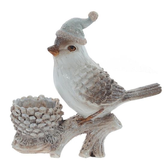 Фигурка декоративная &quot;Птичка&quot;, L16,5 W6,5 H14 см, 2в.