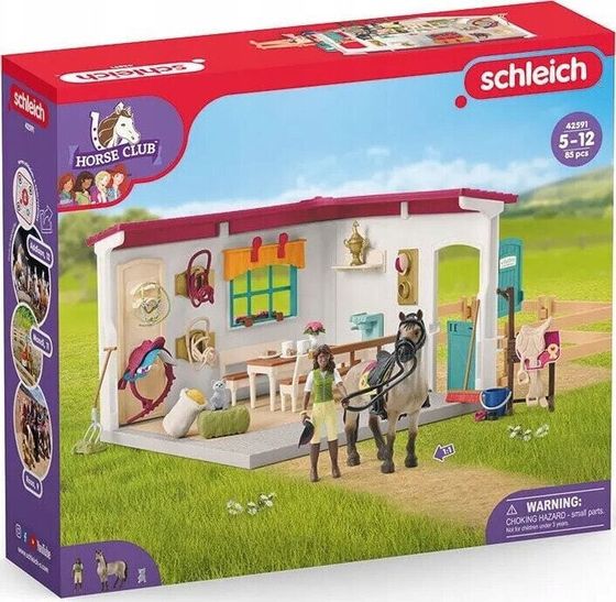 Игровой набор Schleich 42591 «Седельная комната» из серии Horse Club