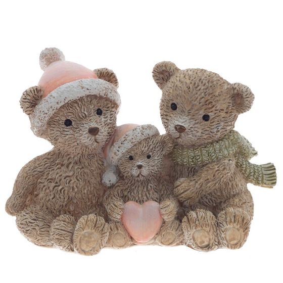 Фигурка декоративная &quot;Мишки&quot;, L10,5 W5 H7 см