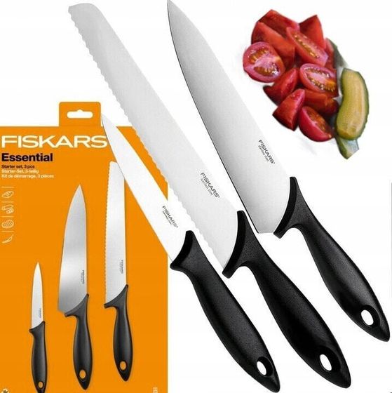 Fiskars FISKARS ZESTAW 3 NOŻY ESSENTIAL