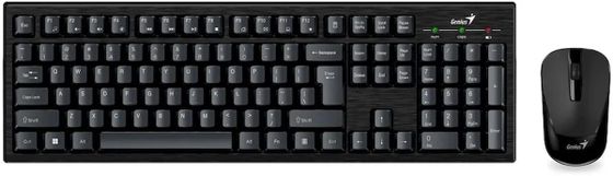 Клавиатура+мышь Genius KM-8101 беспроводной черный (31340014402)