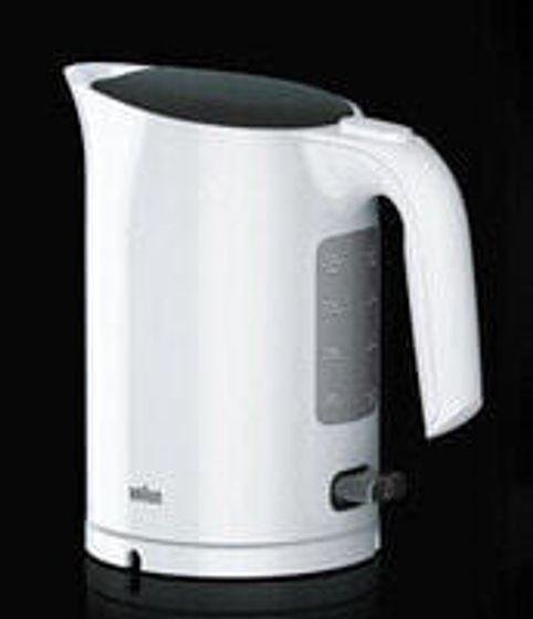 Braun WK 3110 WH - 1.7 L - 3000 W - White - Water level indicator - Cordless